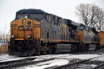 Tied down westbound manifest at the end of Frontier Yard